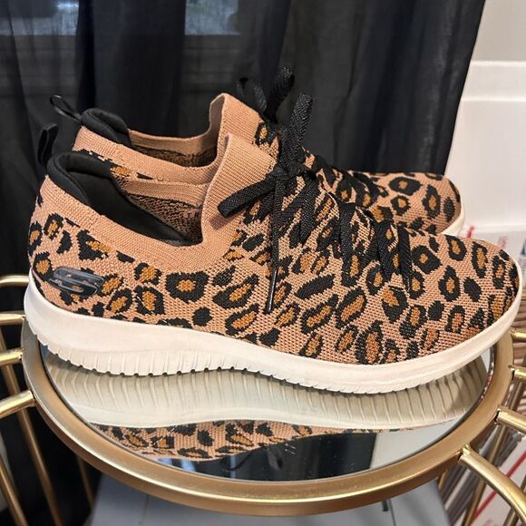 Skechers Ultra Flex Washable Knit Slip-On Sneaker - Picture 4 of 6